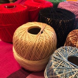 J&P Coats spools ,mostly unused